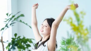 健康的な女性